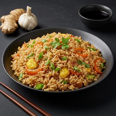 Ginger Garlic Fried Rice
